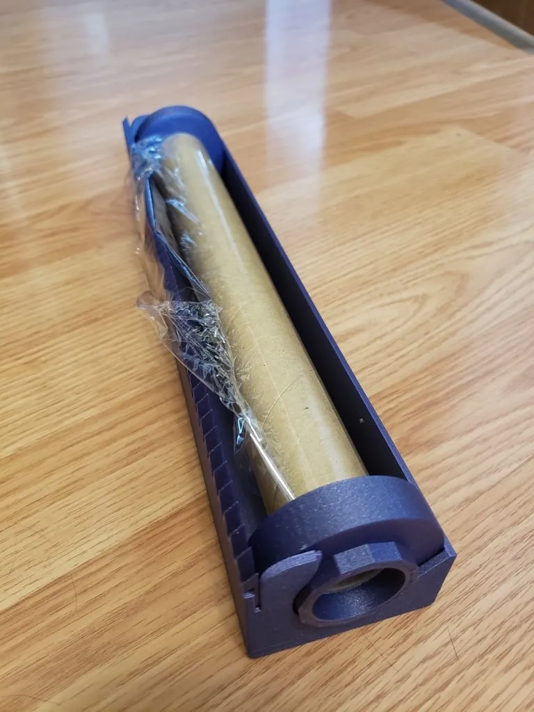 Máy phân phối màng bọc thực phẩm với răng cưa