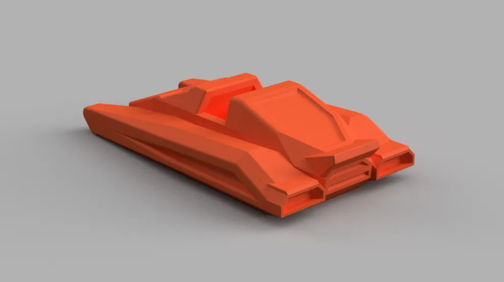 Mô hình xe đua không cần hỗ trợ chủ đề không gian