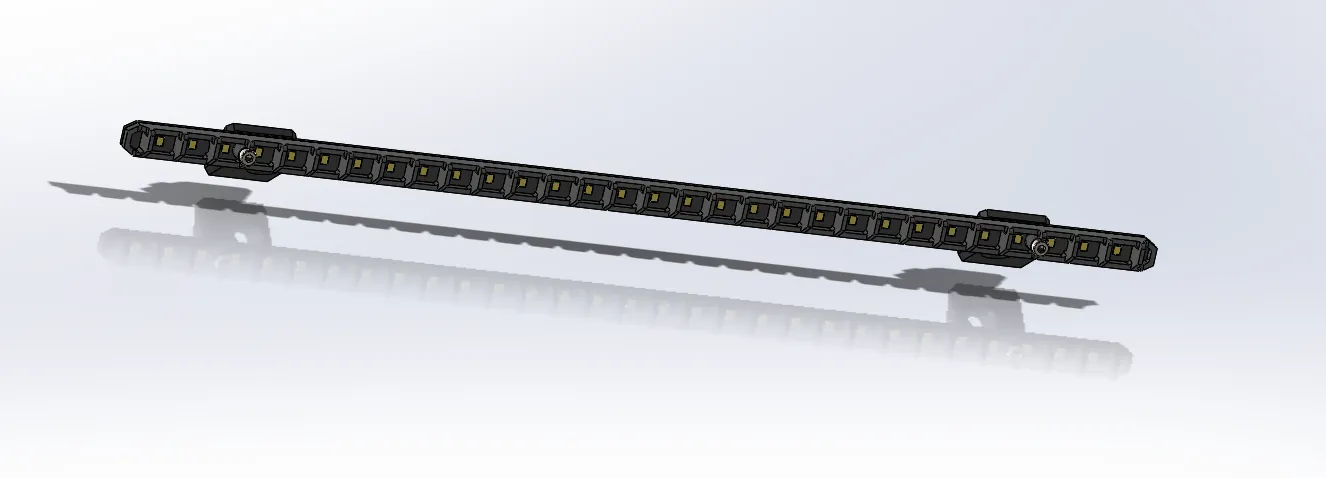 Bộ khuếch tán ánh sáng cho thanh LED XXL