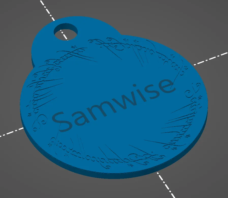 Thẻ chìa khóa One Ring độc đáo cho người yêu thích phim giả t...