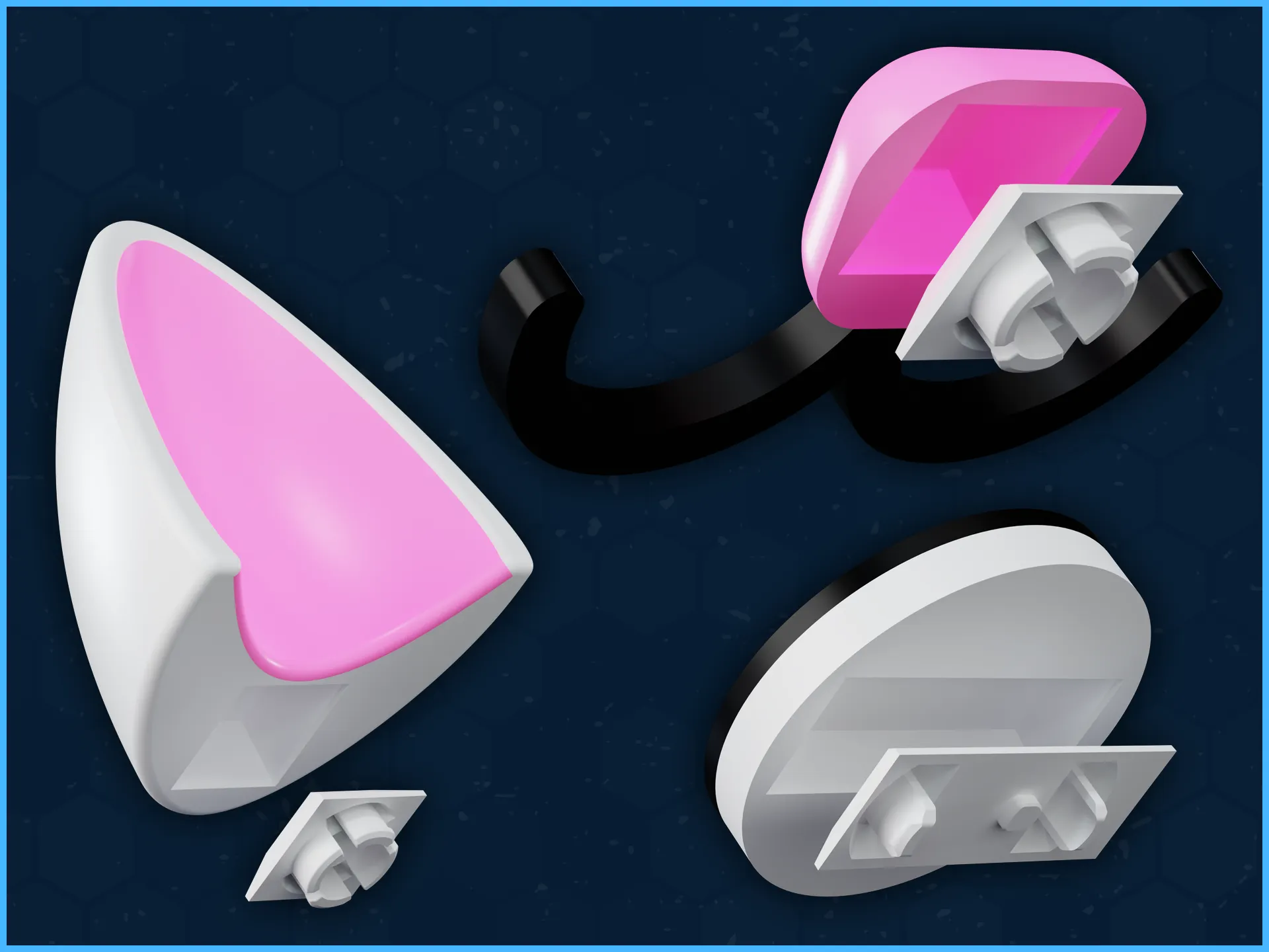 Phụ kiện thùng máy PC hình mặt mèo - Cooler Master QUBE 500