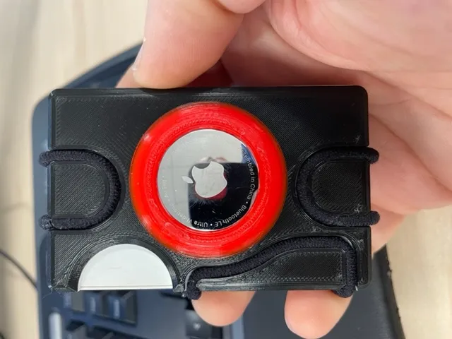 Mô hình ví microridge của Justin với thiết kế tinh chỉnh