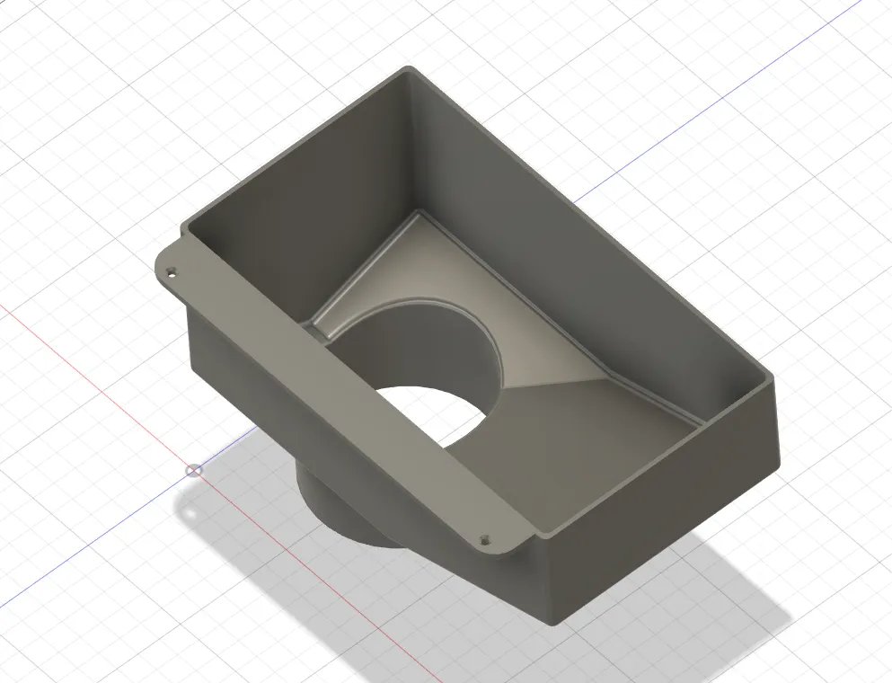 Khay chứa chất thải Bambu P1/X1 gắn tường cho máy in 3D