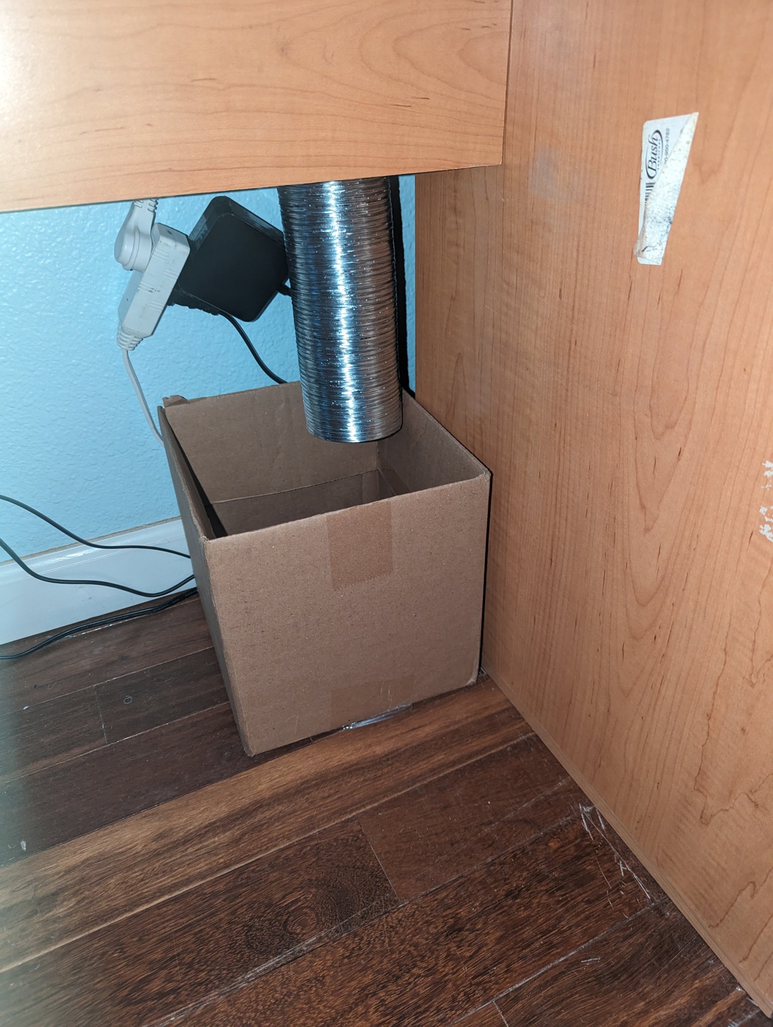 Khay chứa chất thải Bambu P1/X1 gắn tường cho máy in 3D