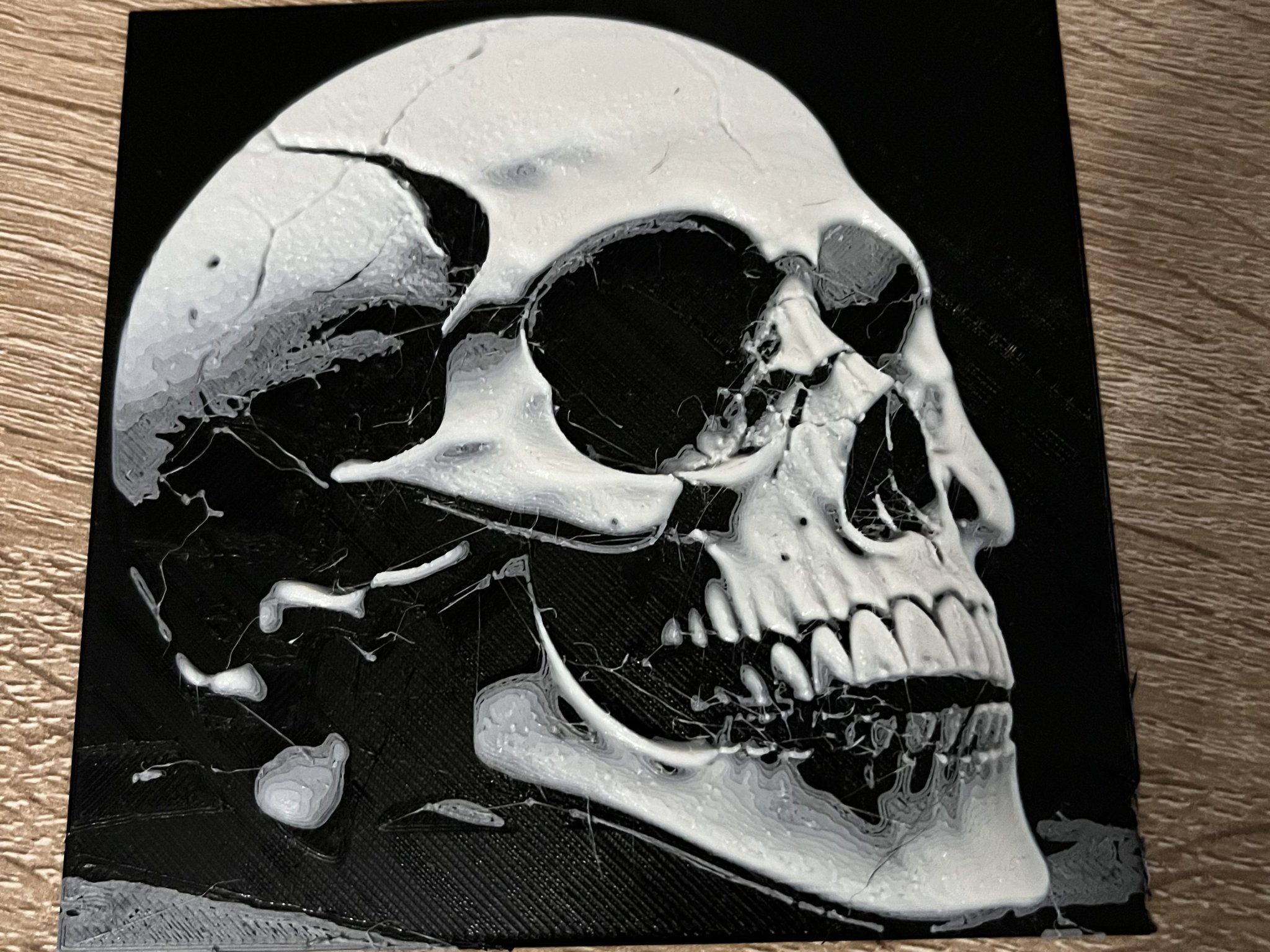 Xương sọ người tạo ra bằng AI qua Stable Diffusion