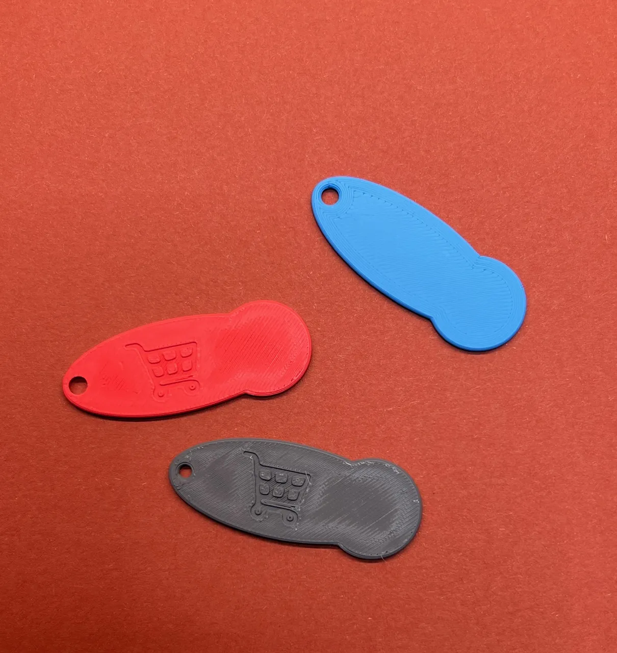 Chip cho giỏ hàng có kích thước đồng xu 1 Euro