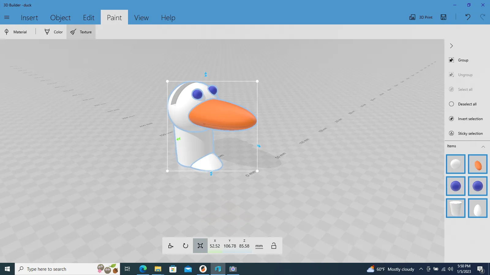 Giá đỡ kính hình vịt mùa xuân