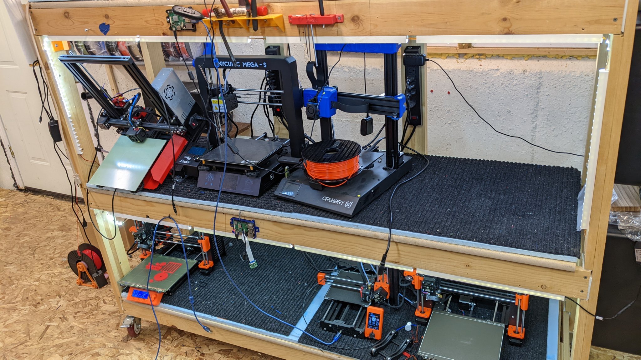 Bộ khuếch tán ánh sáng LED Voron mở rộng cho cửa hàng