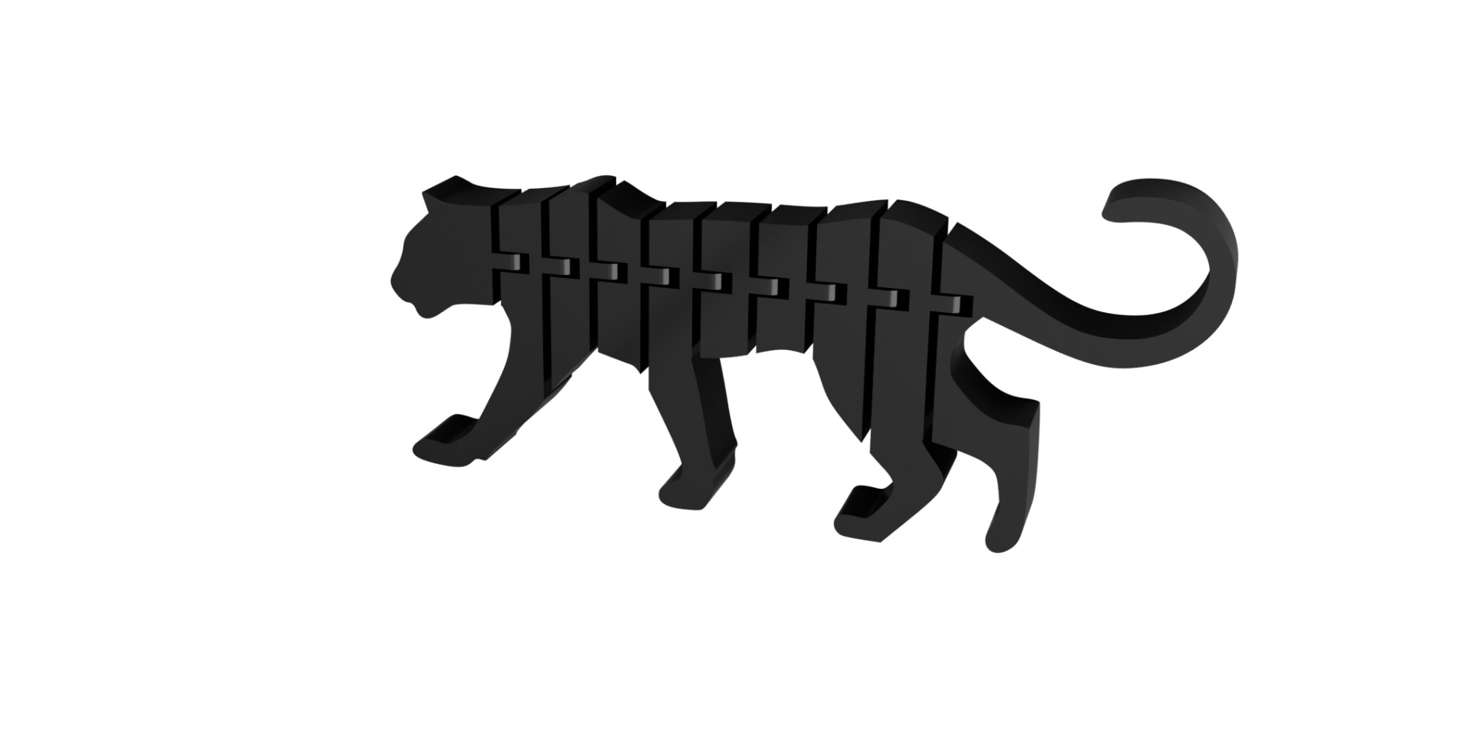 Mô hình panthère linh hoạt Flexi Panthère V2