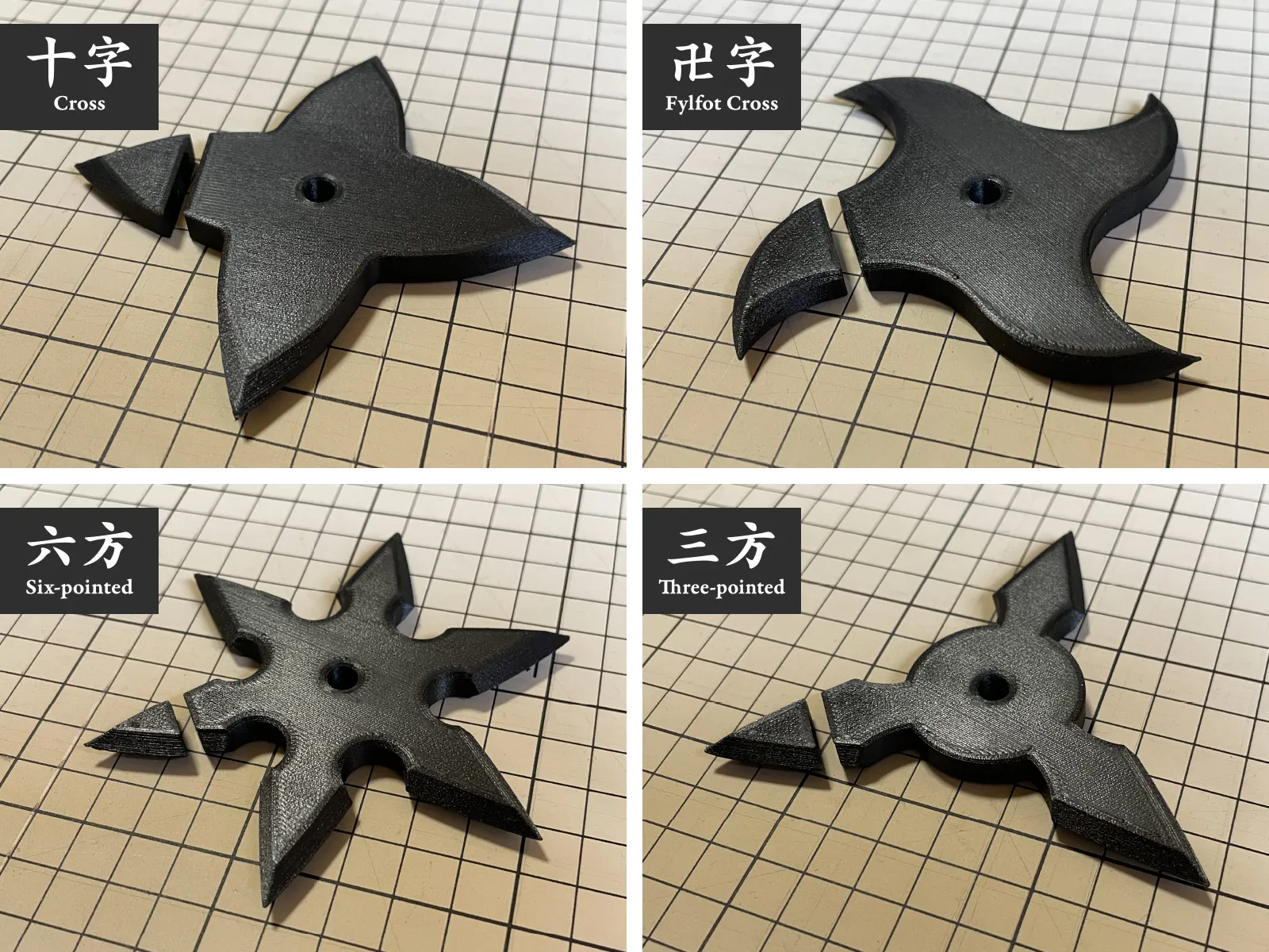 Nam châm Shuriken — Vũ khí Ninja độc đáo