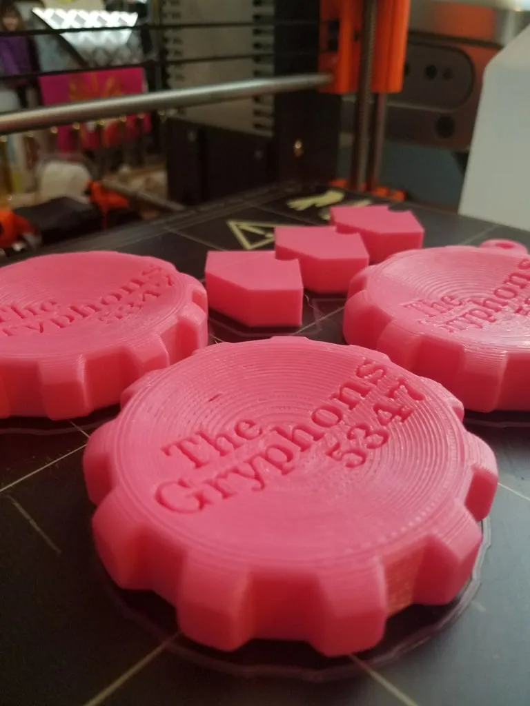 **Xuất bản đồng xu cho đội FRC 5347 "The Gryphons"**