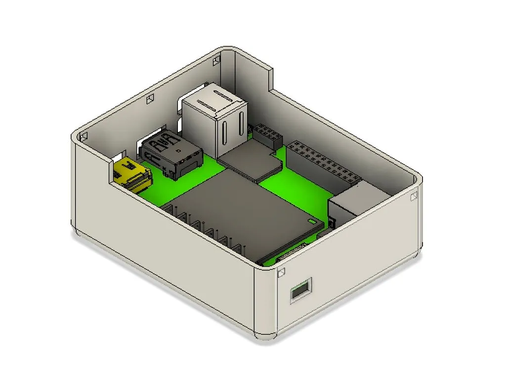 Vỏ máy LattePanda hỗ trợ tản nhiệt