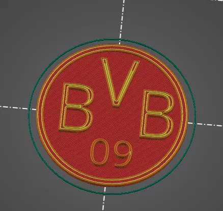 Biểu tượng Borussia Dortmund cho trang trí nội thất