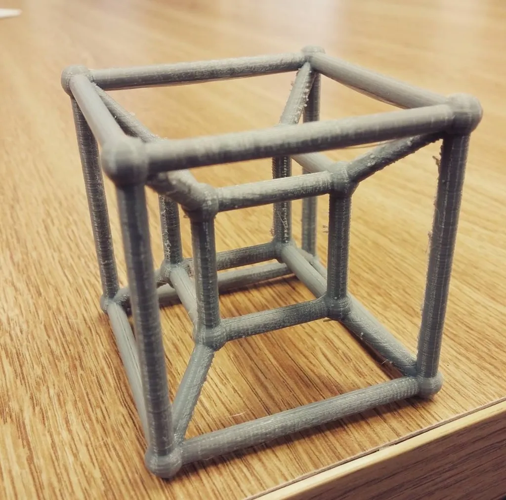 Khối hypercube nhỏ dễ in với hỗ trợ