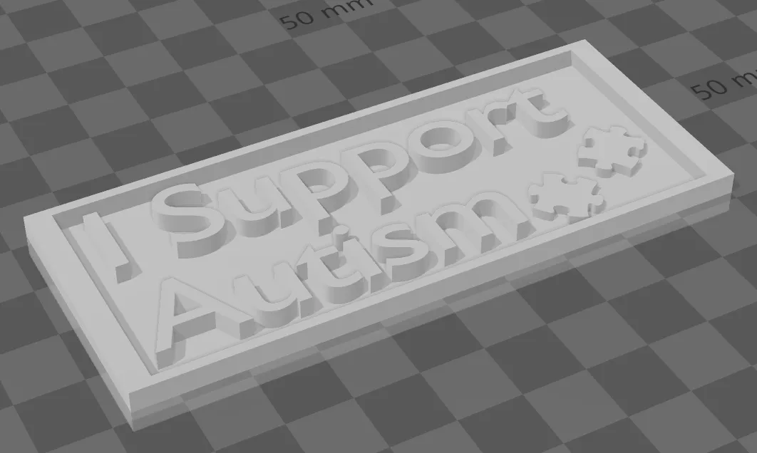 Bảng tưởng niệm nhỏ hỗ trợ người tự kỷ