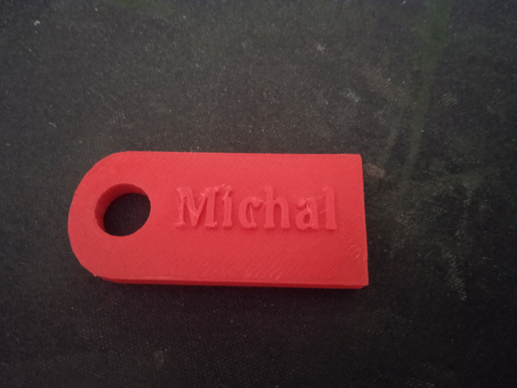 **Móc khóa tên cá nhân đơn giản**