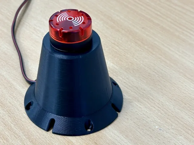 Giá đỡ đèn tín hiệu bàn nhỏ với buzzer và LED