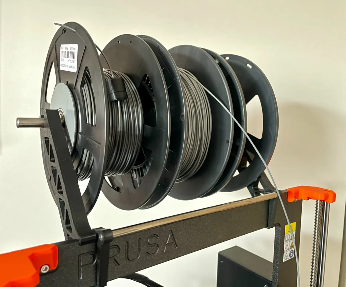 Giá đỡ cuộn filament MK4 với bi bạc đạn linh hoạt