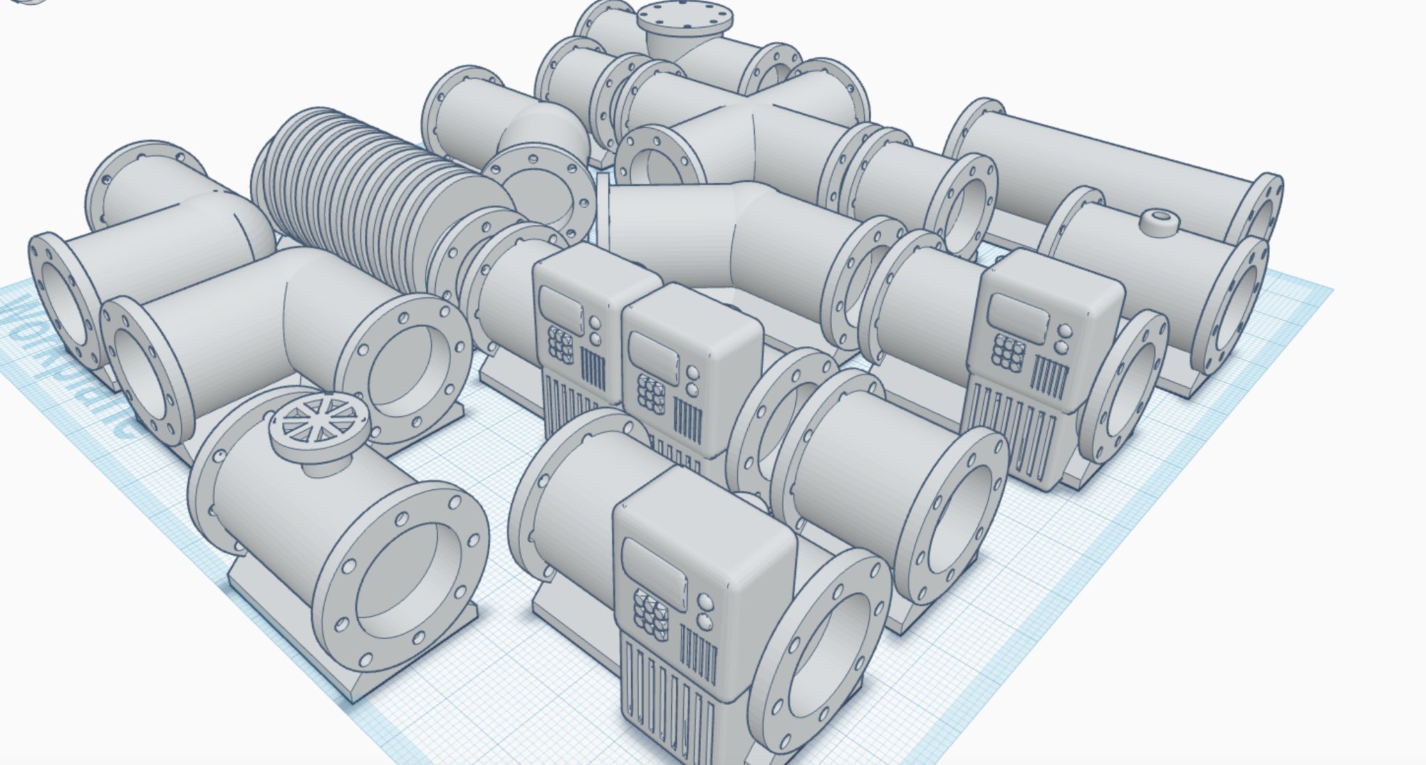Hệ thống ống dẫn trên mặt đất cho trò chơi 40K