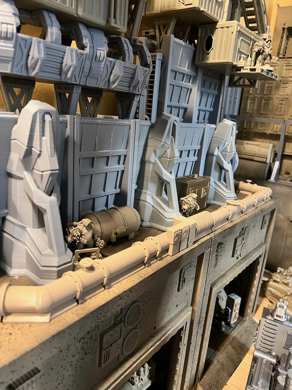 Hệ thống ống dẫn trên mặt đất cho trò chơi 40K