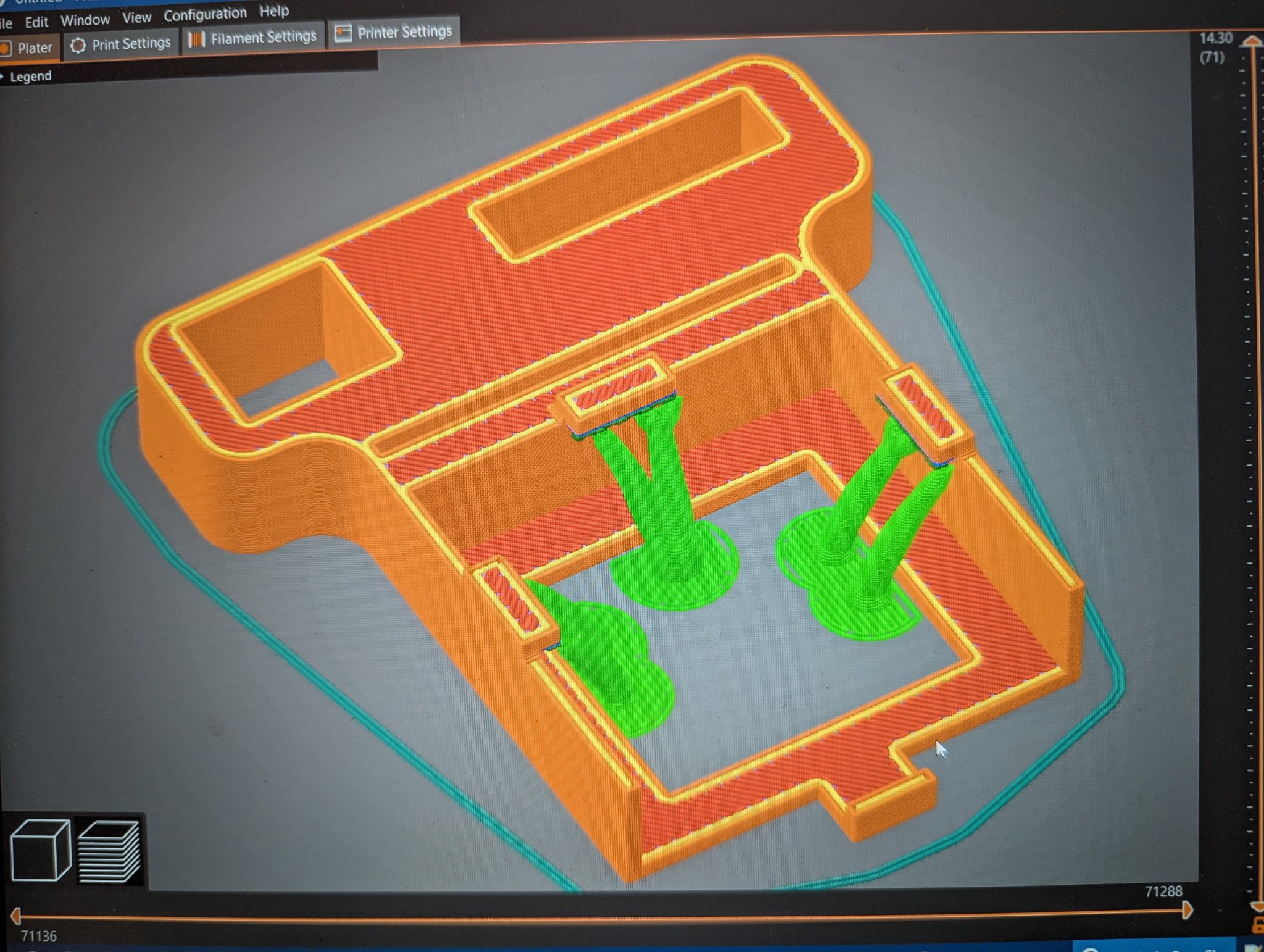 Giá đỡ công cụ cho máy in 3D Ender 3S1 (Pro)