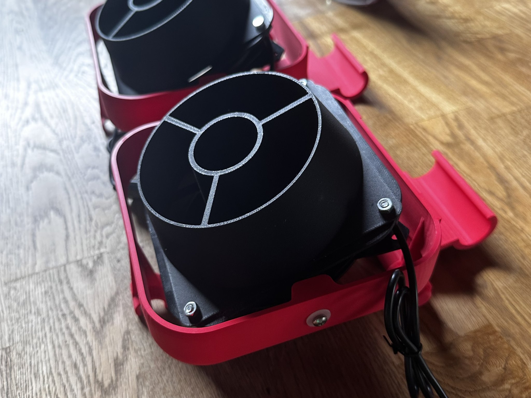 Adaper cột 16 đến 22mm cho giá đỡ quạt 120mm