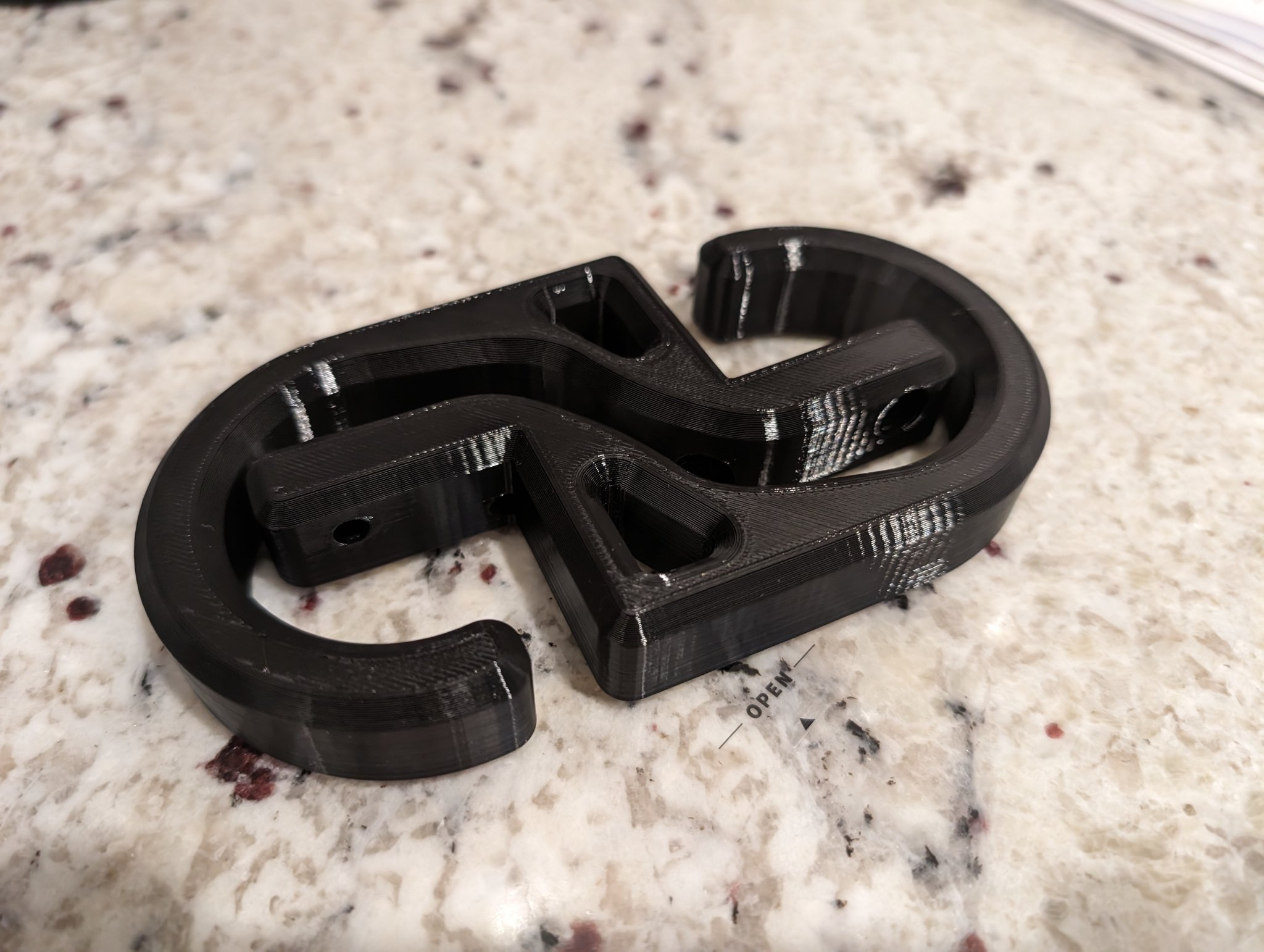 Giá treo dây 2x4 thiết kế cho in 3D xếp chồng