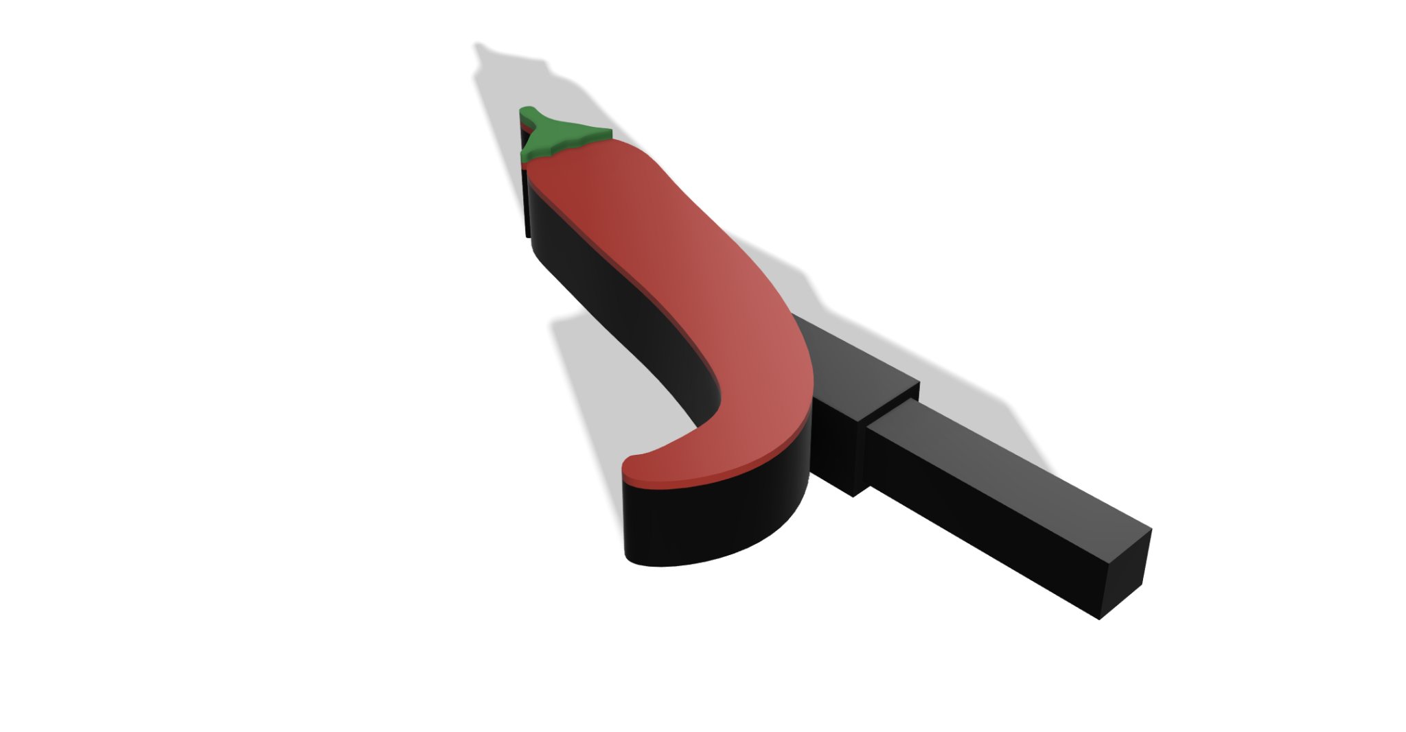 Biển chỉ dẫn rau củ Paprika cho vườn rau