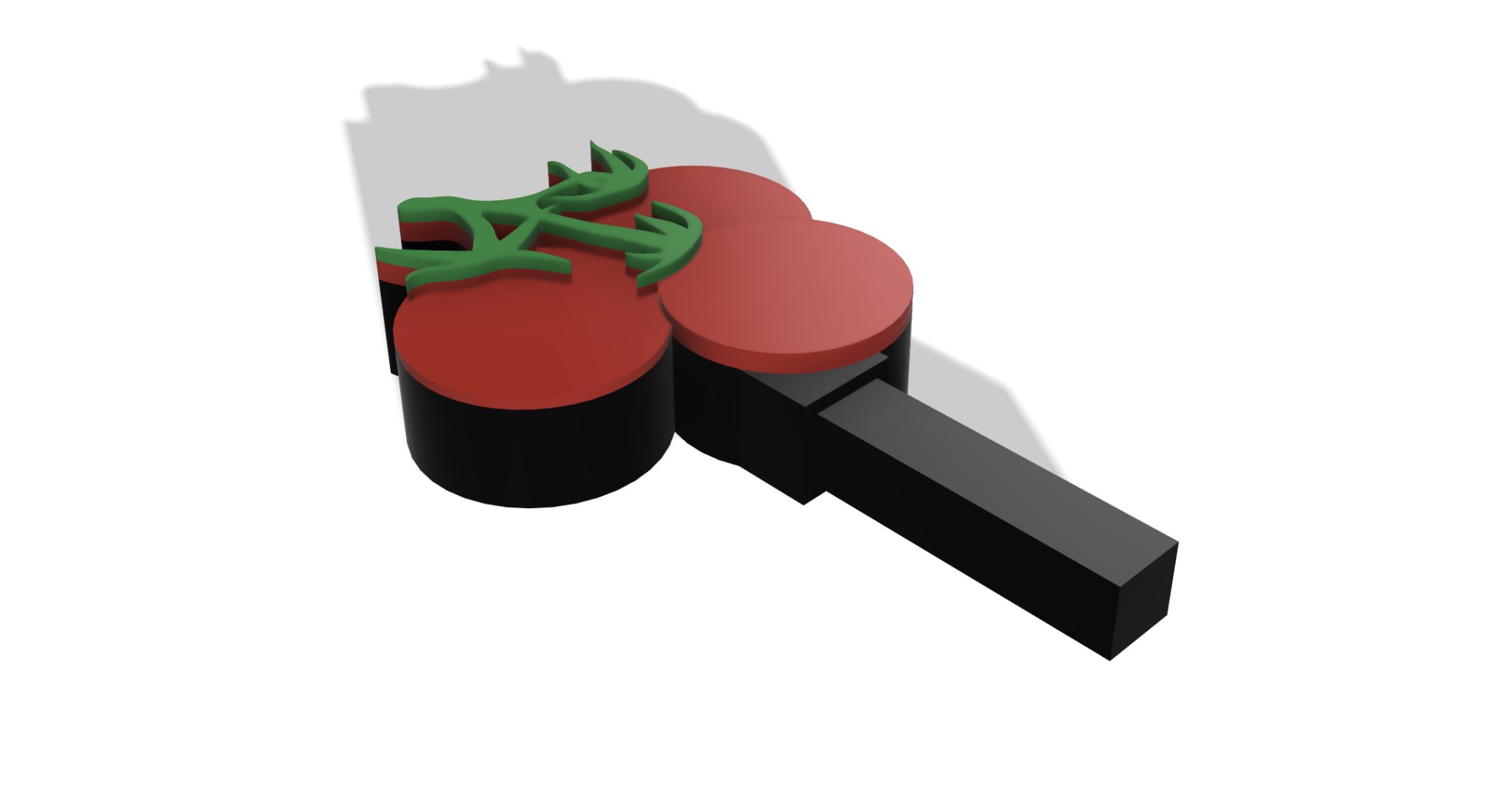 Biển báo rau cherry tomato cho vườn rau