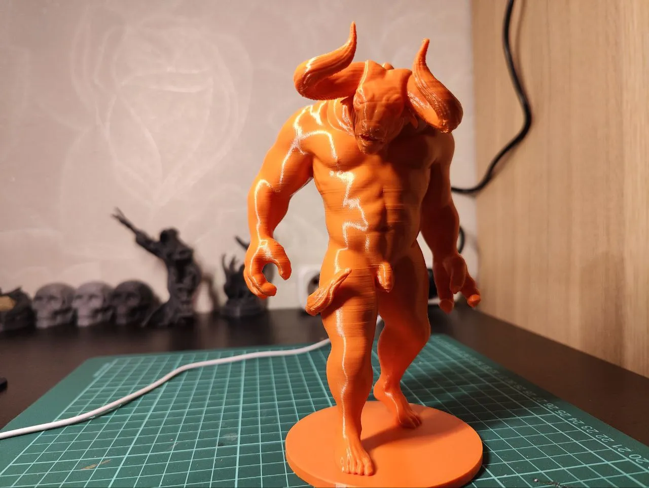 Tượng Minotaur chất lượng cao cho in 3D FDM và SLA