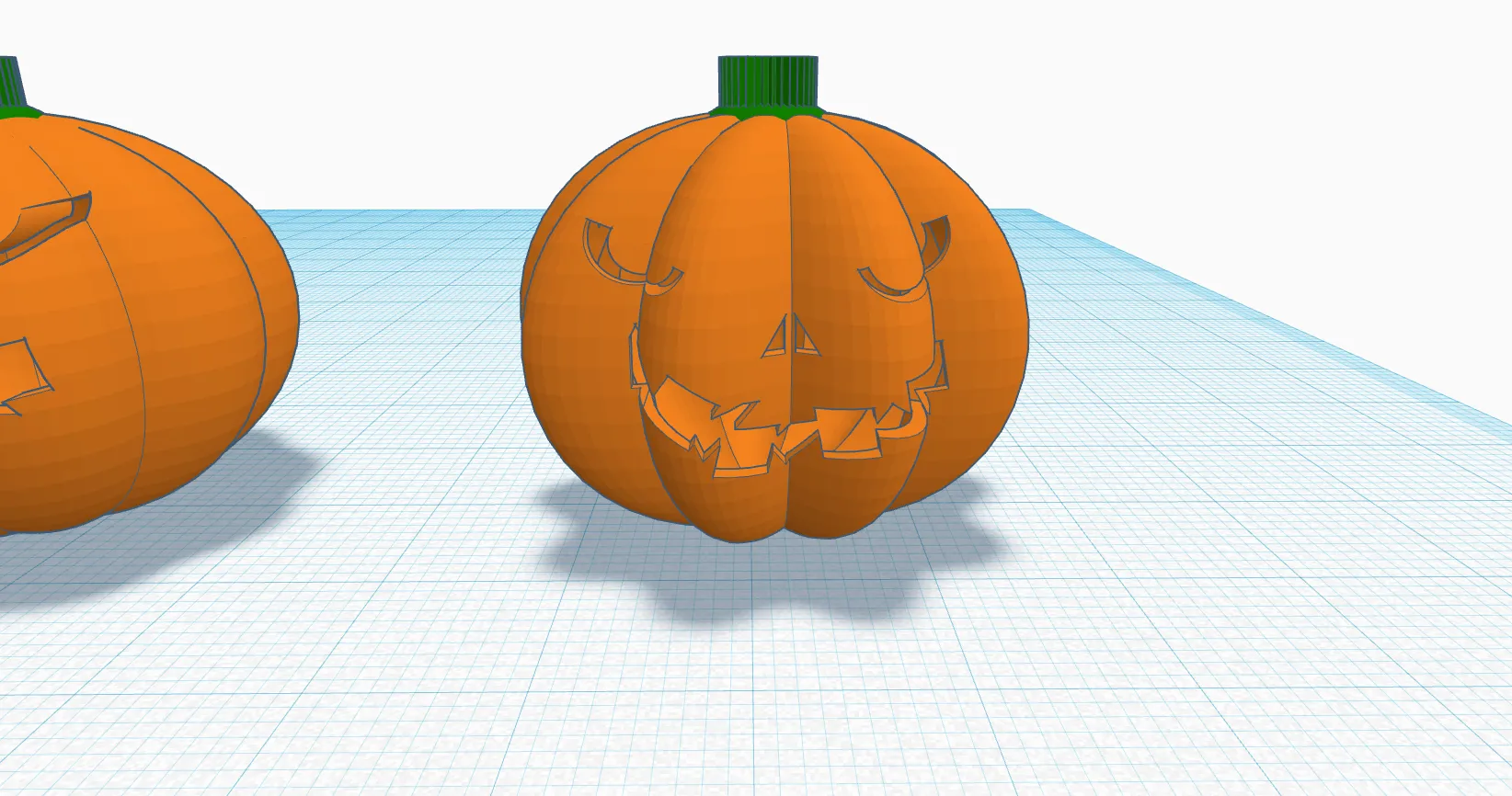 8 hình dáng bí ngô trang trí Halloween