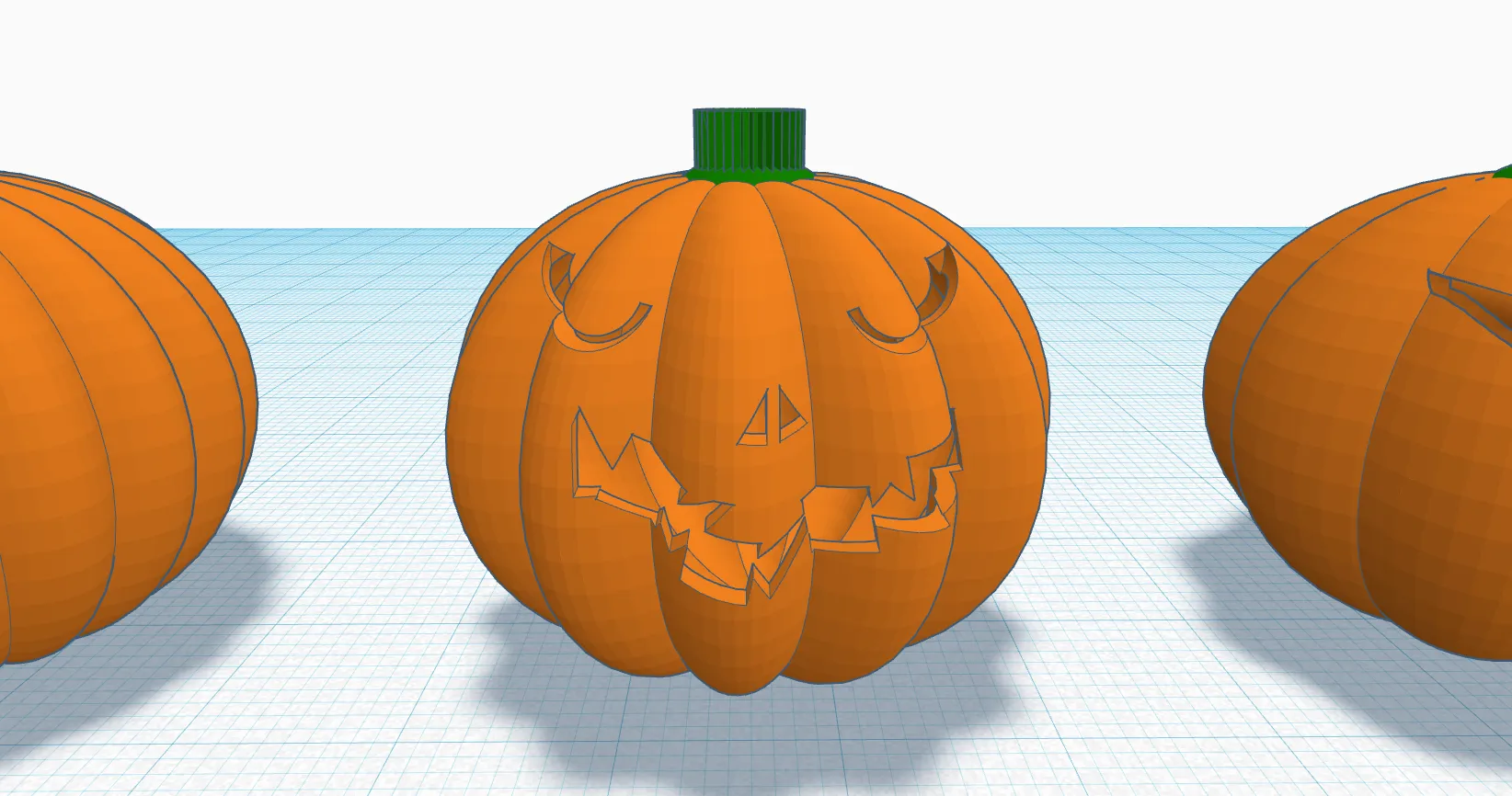 8 hình dáng bí ngô trang trí Halloween