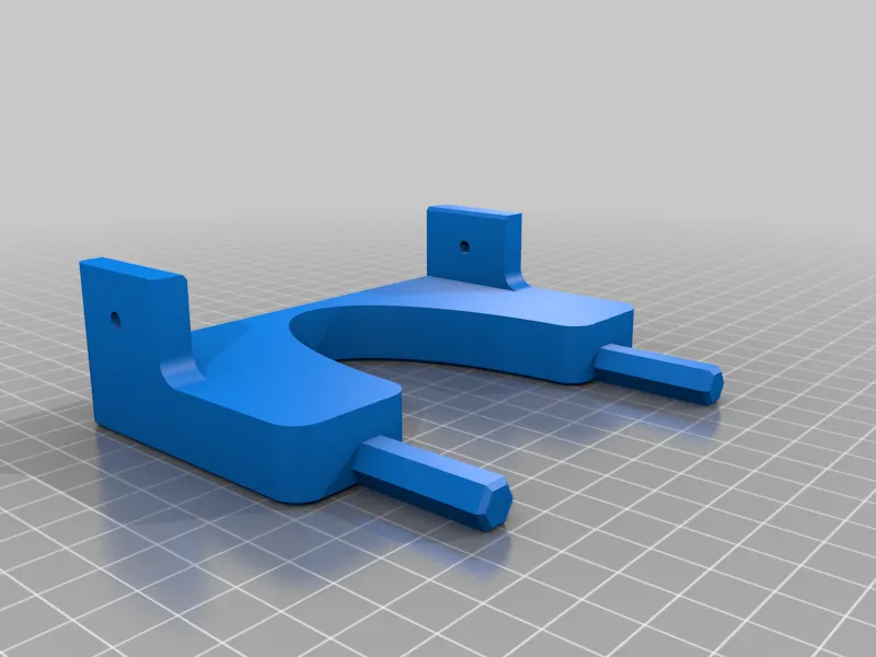 Tay cầm Voron 2.4 với giá đỡ ERCF và lỗ gắn phụ kiện