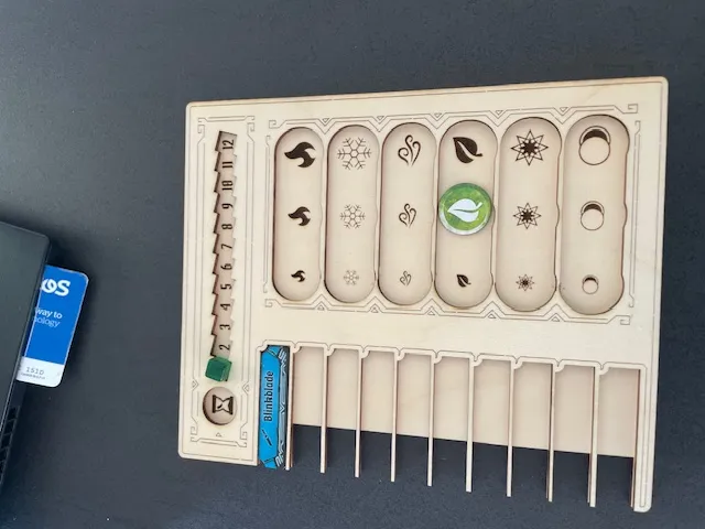 Theo dõi yếu tố Frosthaven trong trò chơi bảng