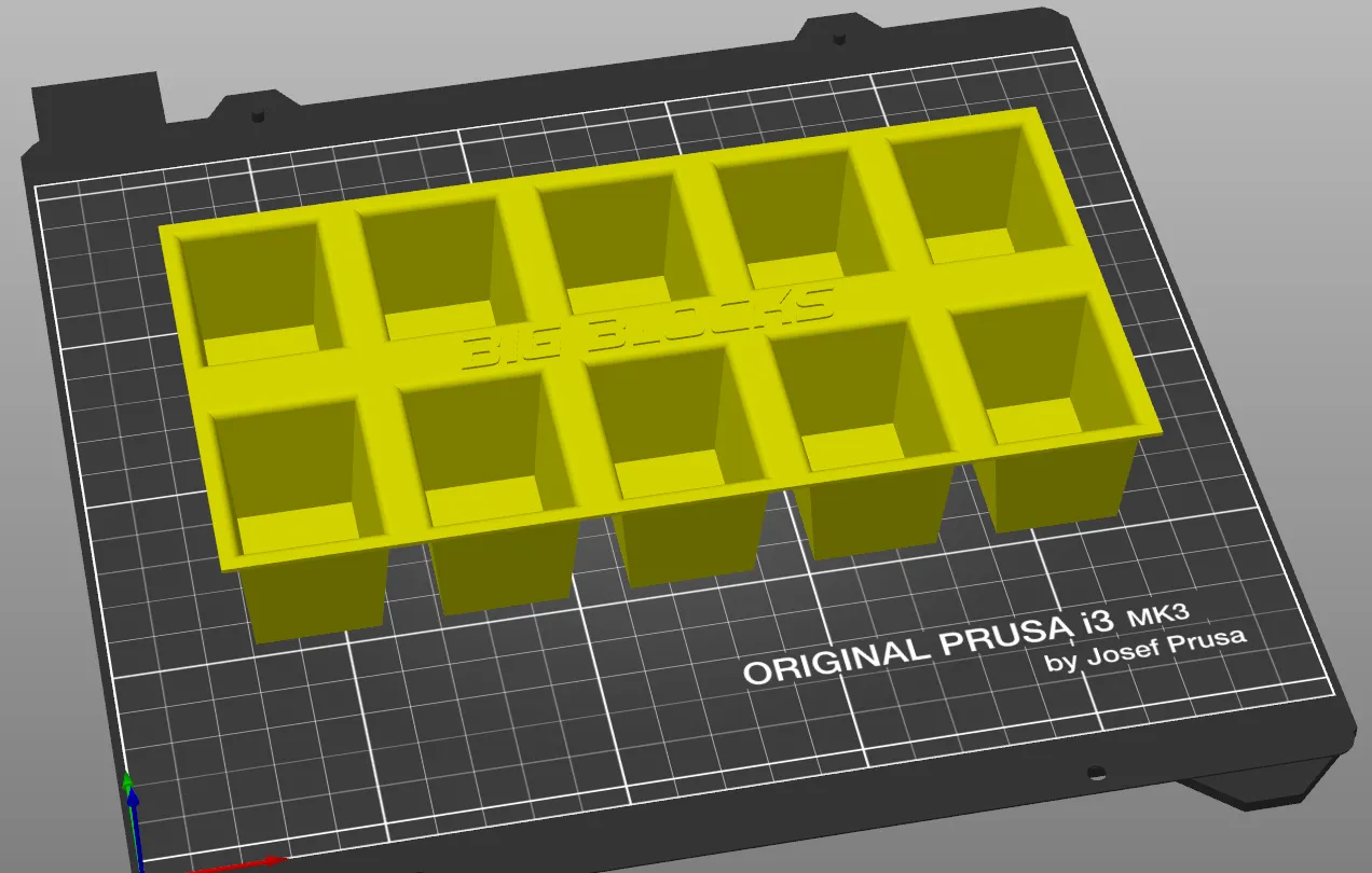 Khuôn làm đá viên lớn bằng vật liệu linh hoạt