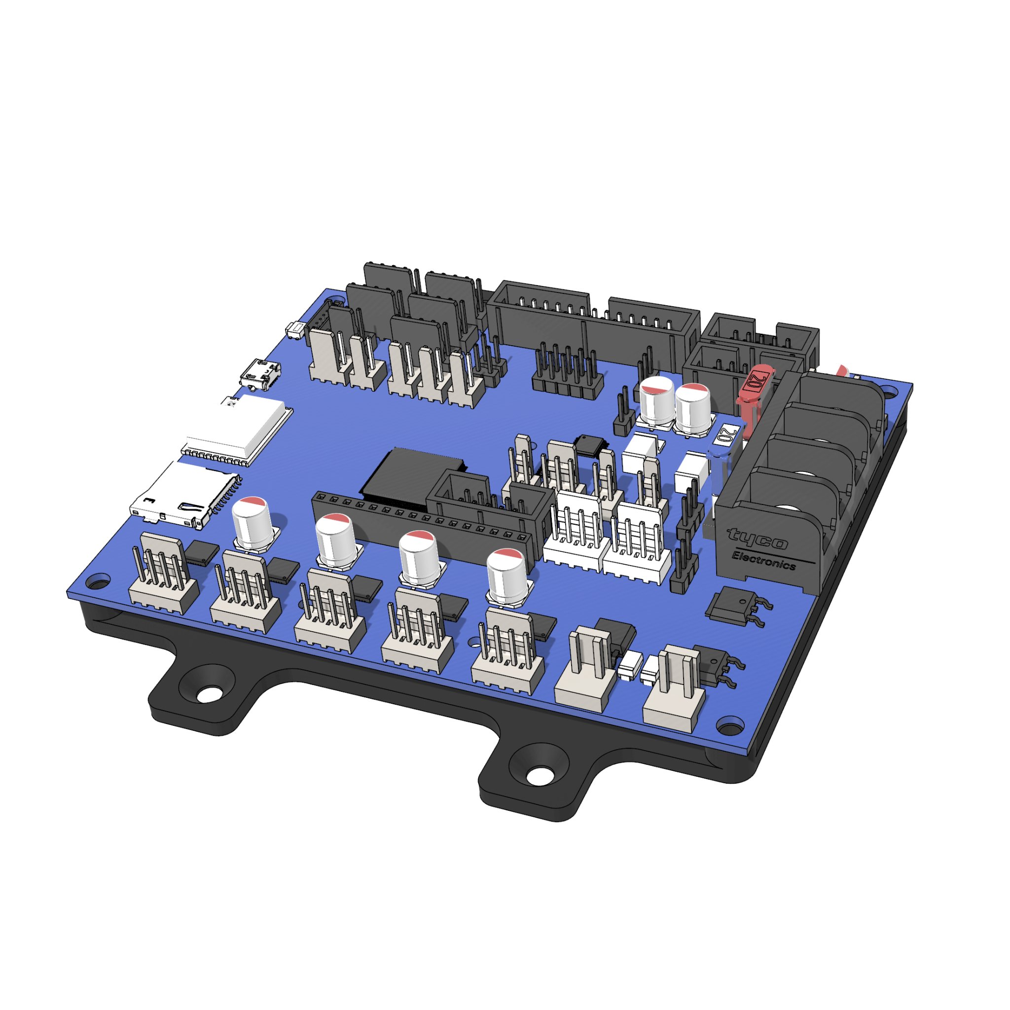 Giá đỡ đơn giản cho bo mạch điều khiển Duet Mini 5+