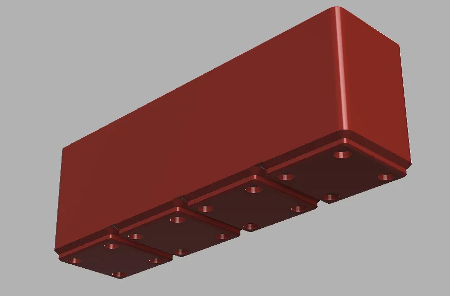 Giá đỡ dụng cụ Bondhus 1x4 cho bộ lục giác Metric