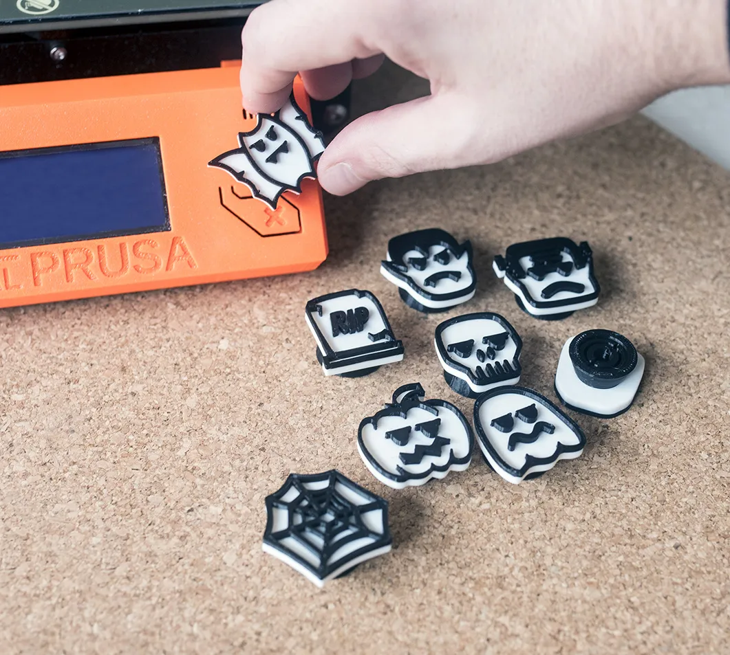 Bộ núm in 3D ma quái cho Halloween