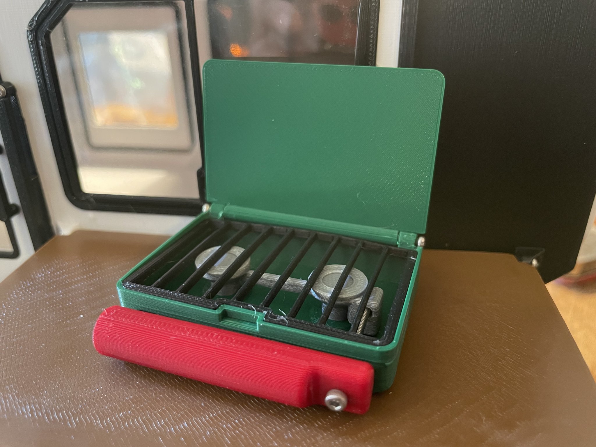 Bếp cắm trại tỷ lệ 1:8 giống như Coleman