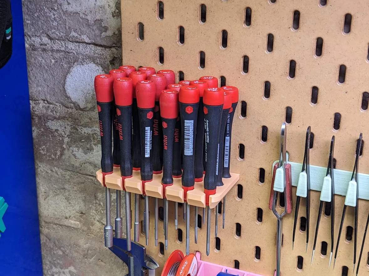 Giá đỡ tua vít Wiha Picofinish cho hệ thống bảng treo Skadis