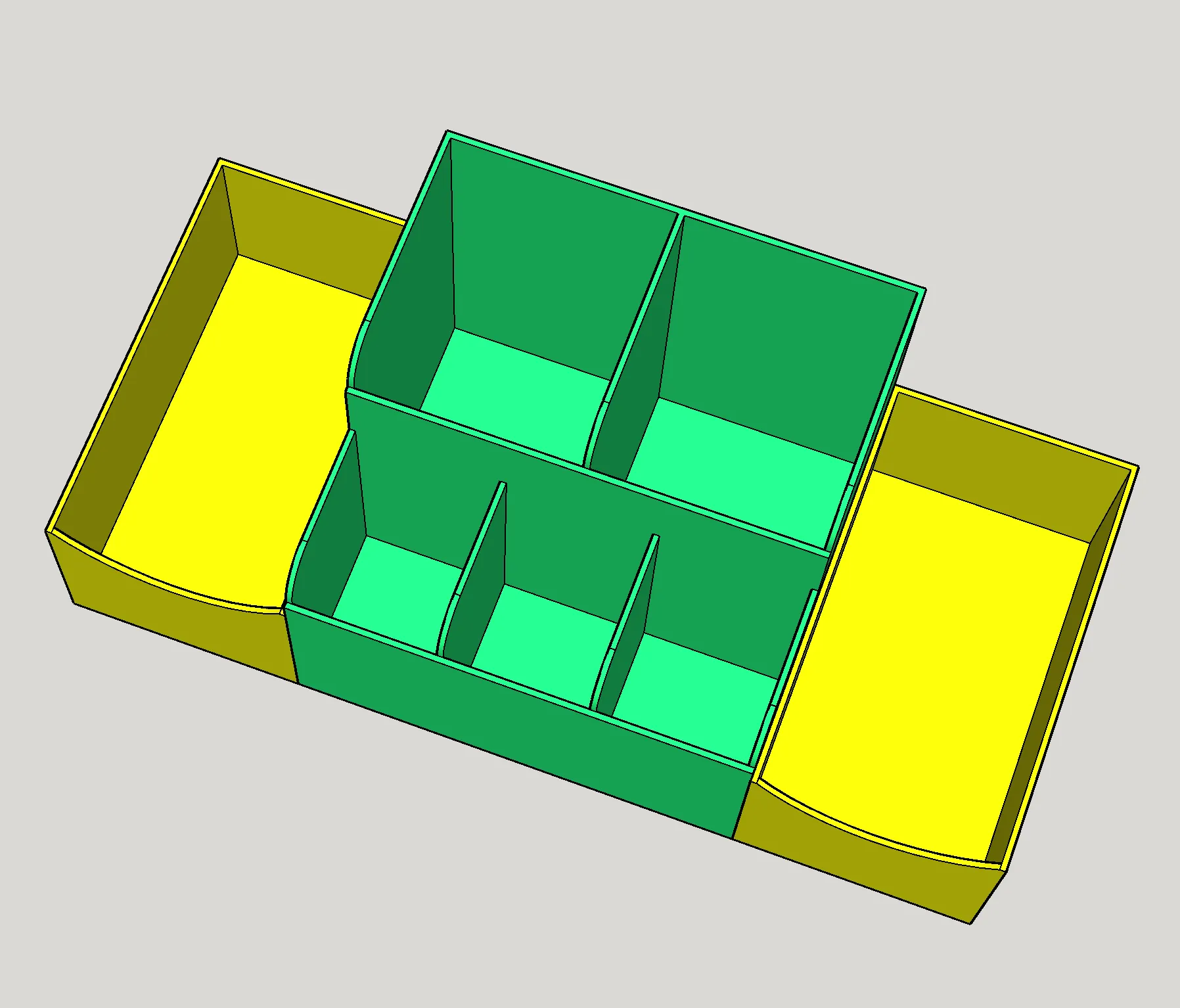 Giá đỡ tổ chức văn phòng phẩm GT96 với ngăn để mỹ phẩm