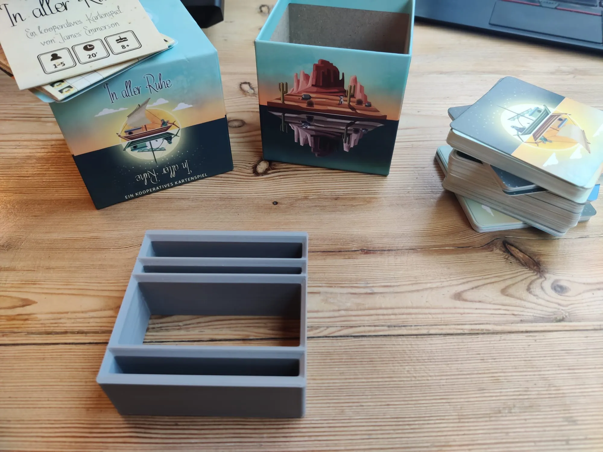 Bộ tổ chức Tranquility cho hộp hình lập phương