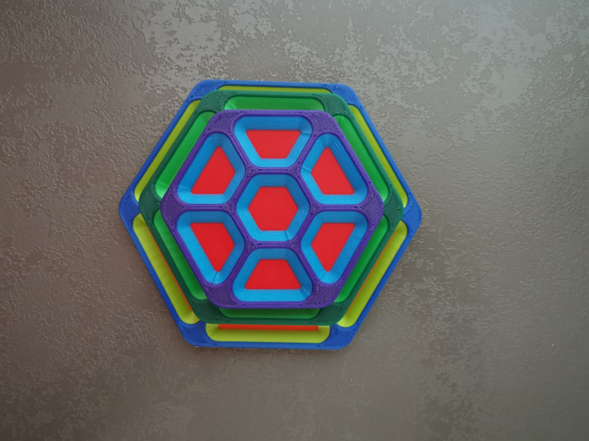 Khay phân loại ốc vít hình lục giác cho máy in 3D