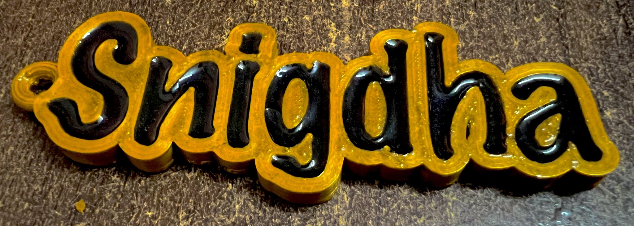 Móc khóa nhựa resin có thể đổ đầy tùy chọn