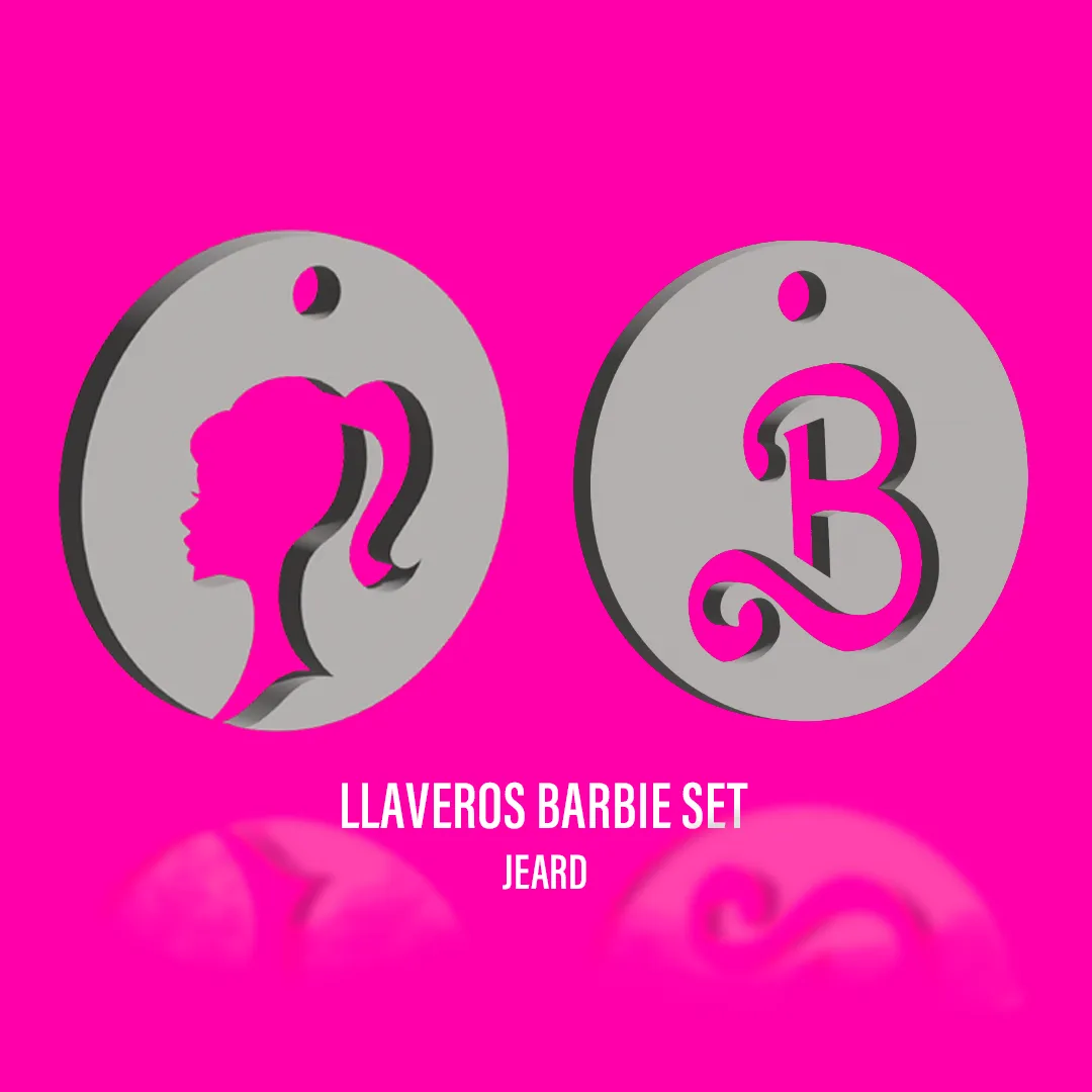 Móc chìa khóa Barbie theo chủ đề phim