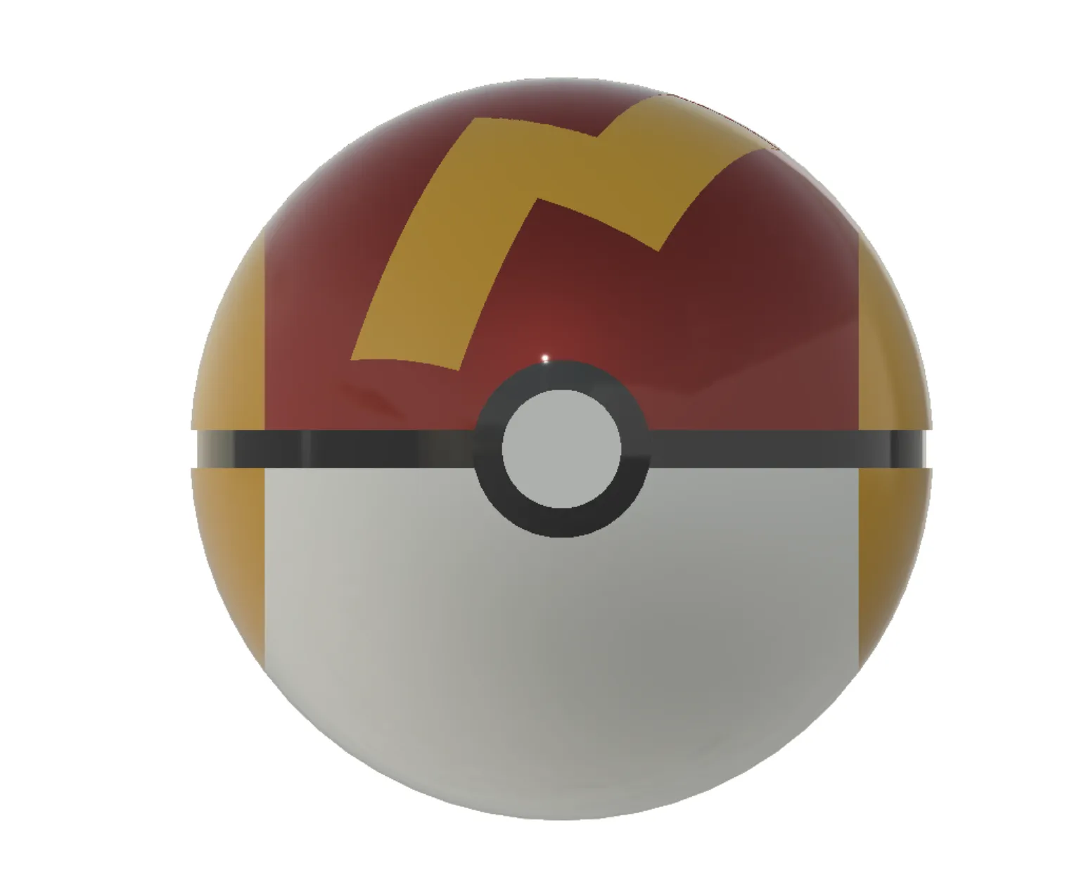 Pokeball cosplay props dễ lắp ráp cho người hâm mộ Pokémon