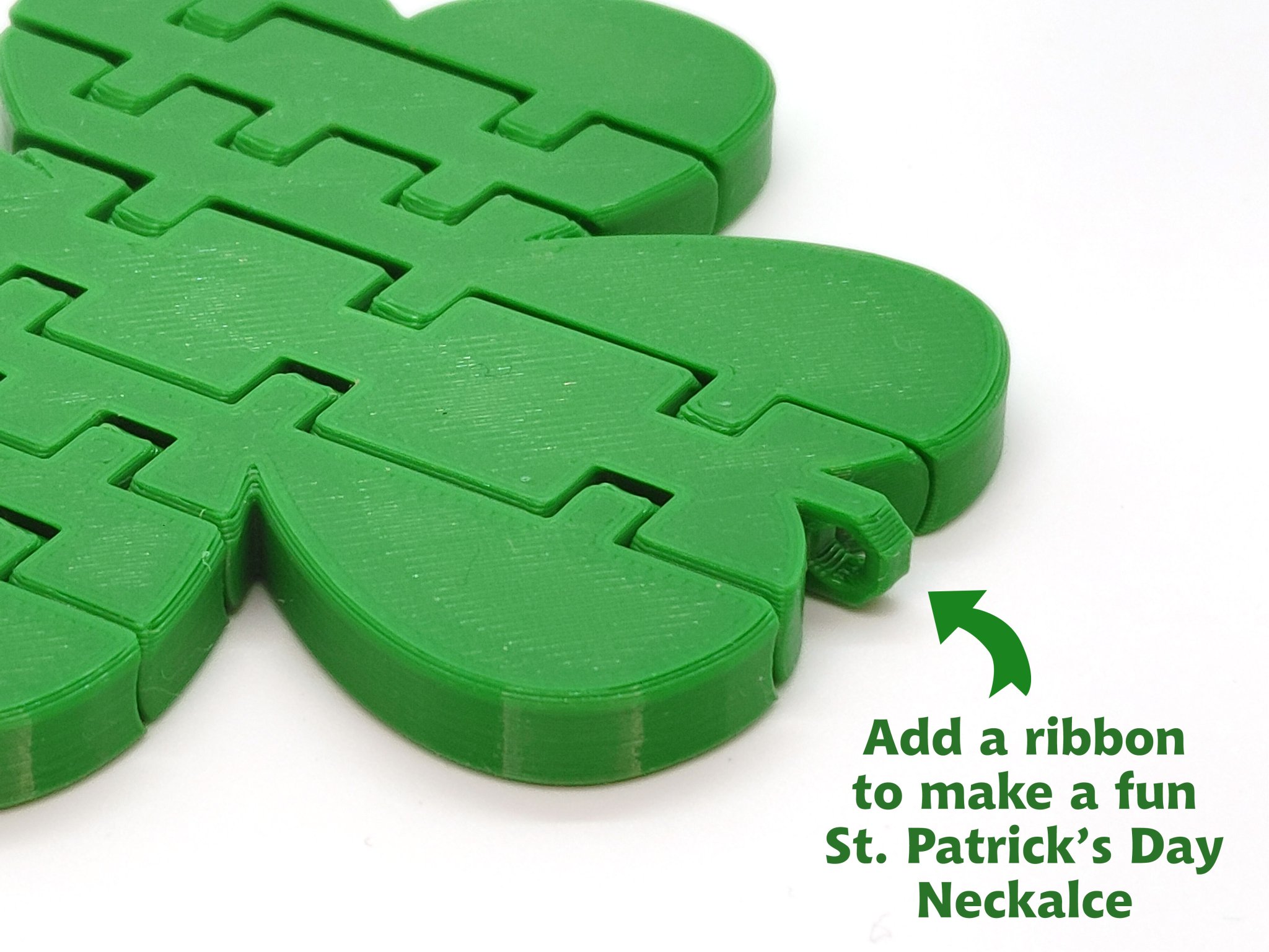 Vòng cổ và cỏ ba lá linh hoạt cho ngày lễ Thánh Patrick