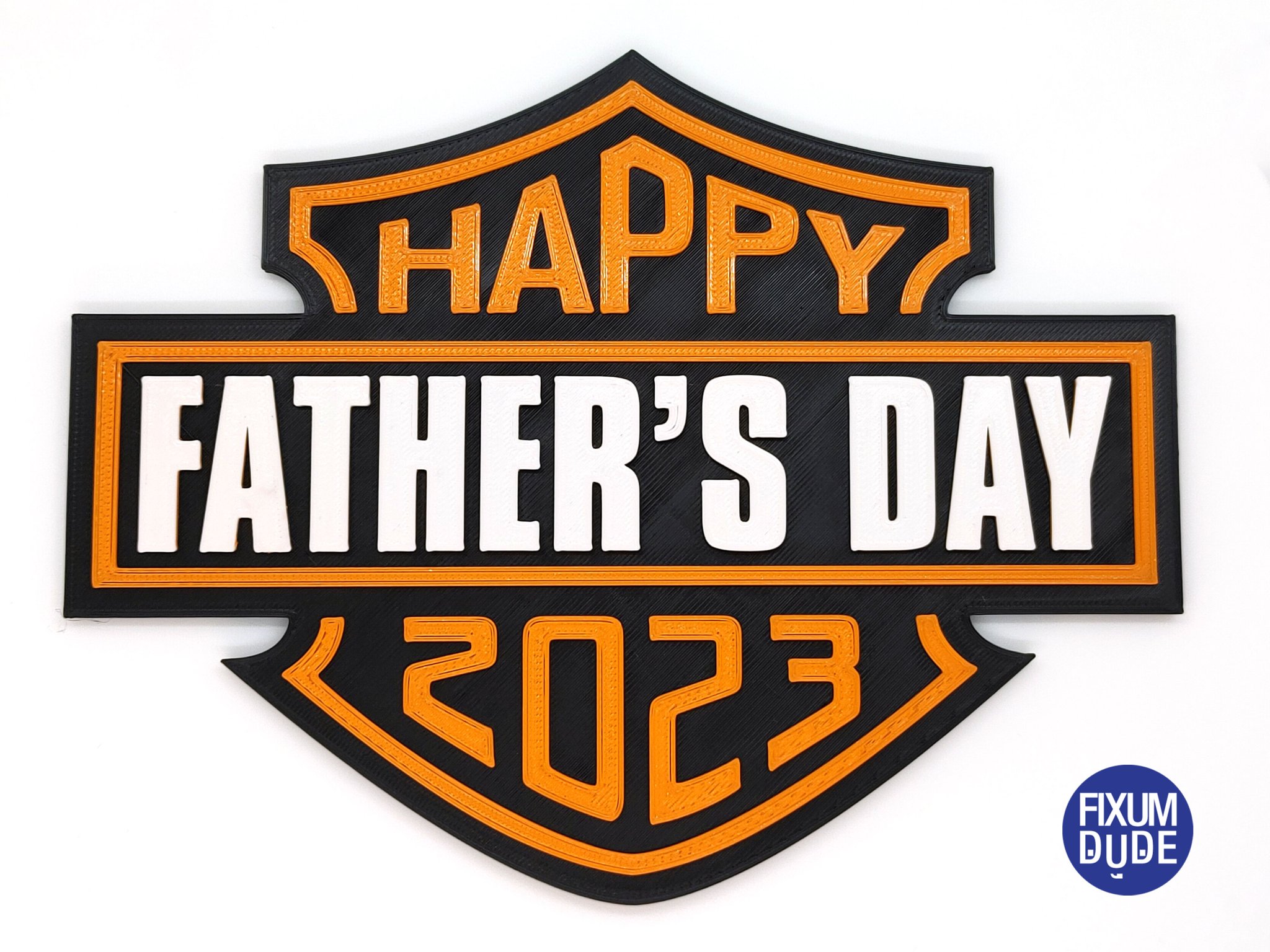 Biển báo Ngày của Cha lấy cảm hứng từ Harley-Davidson