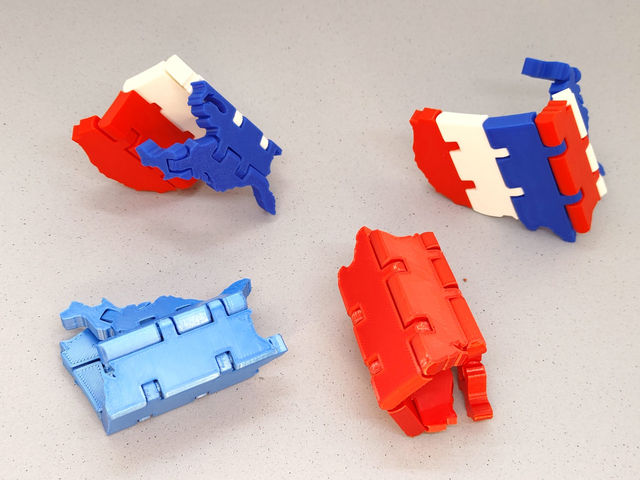 Bản đồ linh hoạt Hoa Kỳ cho trò chơi giải trí