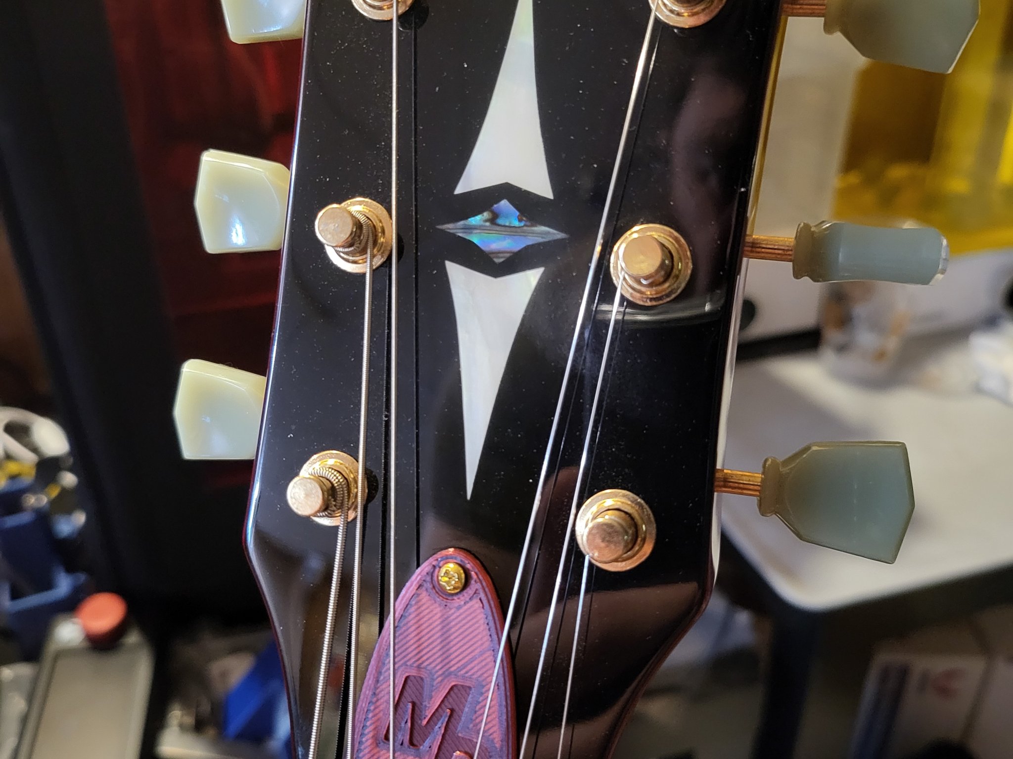 Nắp cần điều chỉnh cho đàn guitar Harley Benton SC-550 II